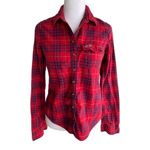 HOLLISTER Plaid Button Down Shirt